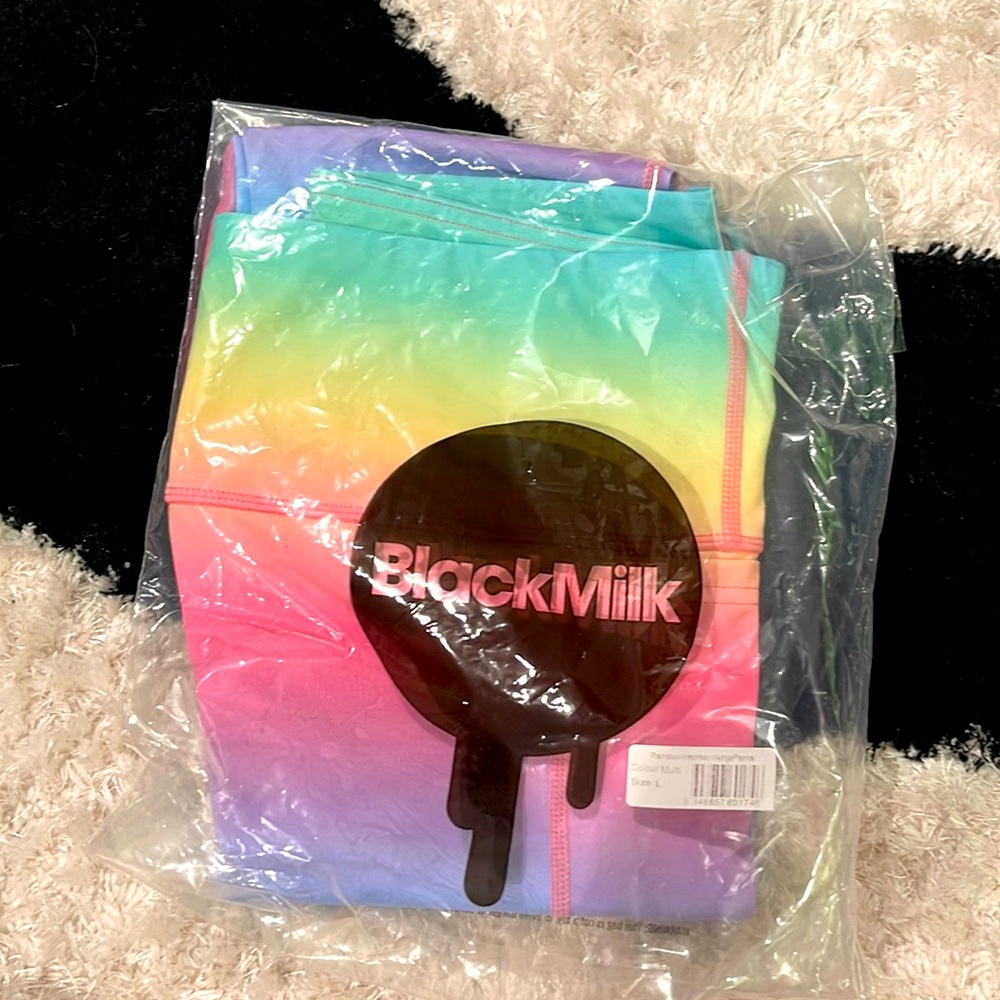 Blackmilk rainbow icecream ninja pants